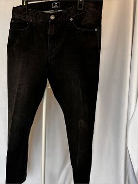 GAP Black Slim Coupe Etroite Jeans - Slim Fit - Size 34x 32